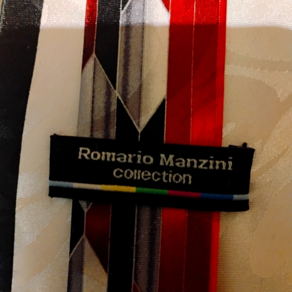 Ramario manzini multi color tie